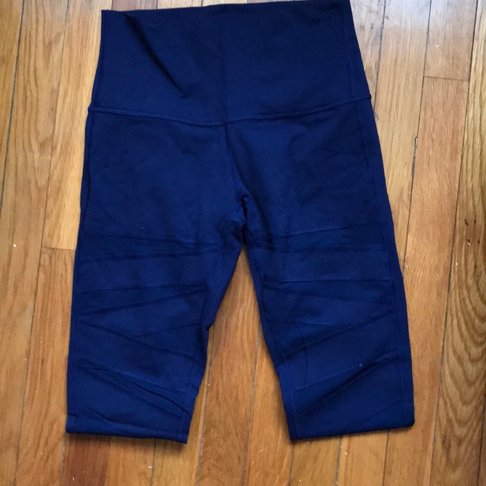 NWT Lululemon Wunder Under HR Tight blue